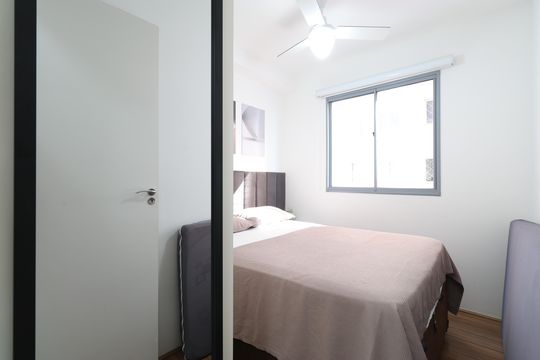 Quarto de apartamento para alugar com 1 quarto, 30m² em Barra Funda, São Paulo
