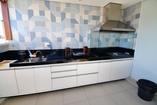 Varanda gourmet de apartamento à venda com 2 quartos, 90m² em Vila Joao Jorge, Campinas