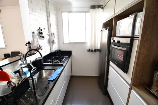 Cozinha de apartamento para alugar com 2 quartos, 90m² em Vila Joao Jorge, Campinas