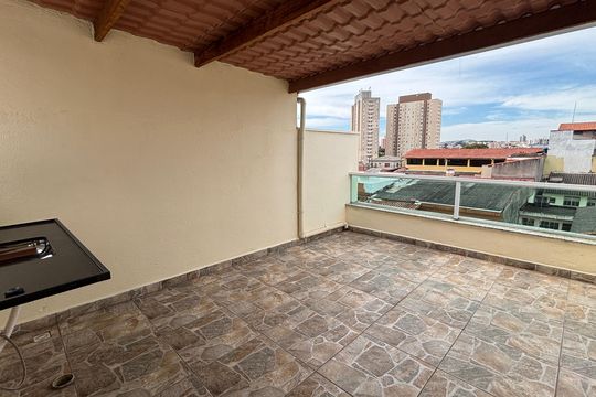 Cobertura de apartamento para alugar com 2 quartos, 100m² em Vila Clarice, Santo André