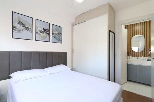 Quarto de apartamento para alugar com 1 quarto, 30m² em Barra Funda, São Paulo