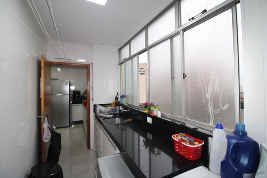 Área de Serviço de apartamento à venda com 3 quartos, 120m² em Água Fria, São Paulo