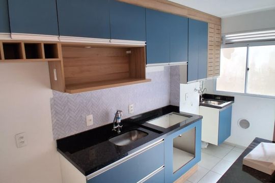Cozinha de apartamento para alugar com 2 quartos, 41m² em Parada XV de Novembro, São Paulo