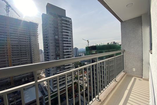 Varanda de kitnet/studio à venda com 1 quarto, 29m² em Butantã, São Paulo