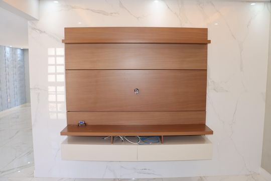 Sala de casa de condomínio para alugar com 4 quartos, 140m² em Jardim Belizário, Cotia