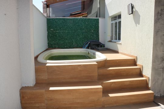 Área Comum - Hidromassagem de casa de condomínio para alugar com 4 quartos, 140m² em Jardim Belizário, Cotia