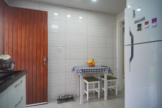 Cozinha de casa à venda com 2 quartos, 70m² em Rio dos Sinos, São Leopoldo