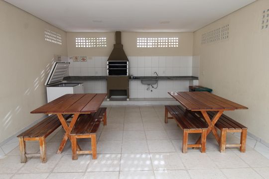 Área comum - Churrasqueira de apartamento para alugar com 2 quartos, 70m² em Jardim Vale do Sol, São José dos Campos
