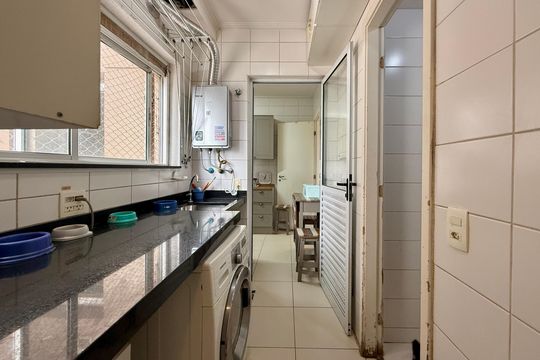 Área de Serviço de apartamento à venda com 3 quartos, 130m² em Chácara Santo Antônio (zona Sul), São Paulo