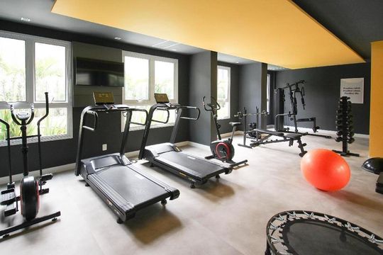 Área externa de apartamento à venda com 1 quarto, 27m² em Moema, São Paulo