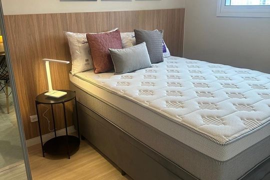 Quarto de apartamento à venda com 1 quarto, 27m² em Moema, São Paulo