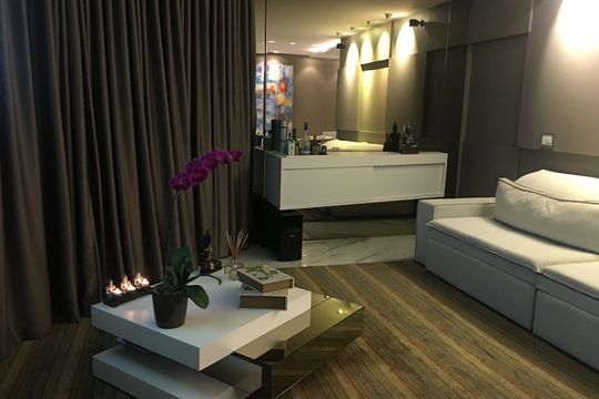 Sala de apartamento para alugar com 3 quartos, 98m² em Buritis, Belo Horizonte