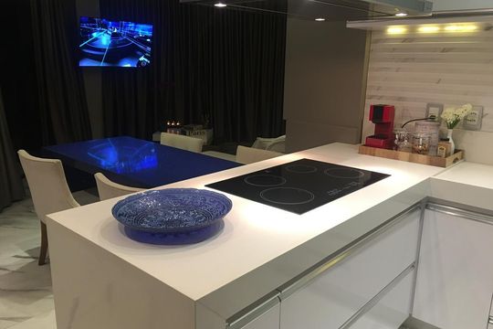 Cozinha de apartamento para alugar com 3 quartos, 98m² em Buritis, Belo Horizonte