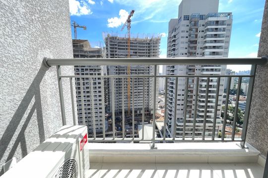 Varanda da Sala de apartamento para alugar com 2 quartos, 40m² em Butantã, São Paulo