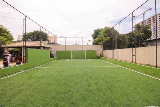 Quadra Esportiva de apartamento à venda com 2 quartos, 56m² em Campestre, Santo André