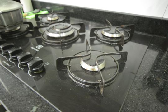 Cozinha  de apartamento à venda com 2 quartos, 48m² em Nova Petrópolis, São Bernardo do Campo