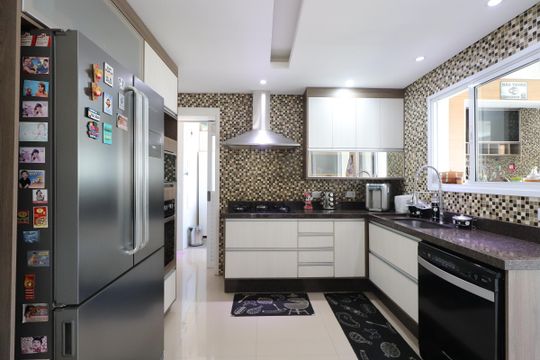 Cozinha de apartamento à venda com 3 quartos, 132m² em Tatuapé, São Paulo