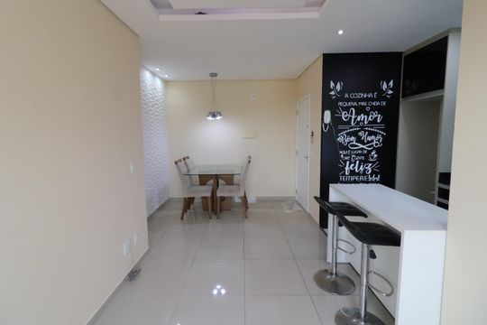 Sala de apartamento à venda com 2 quartos, 46m² em Novo Osasco, Osasco