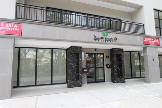 Portaria de apartamento para alugar com 2 quartos, 55m² em Parque Industrial, São José dos Campos
