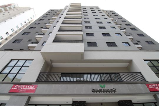 Fachada do Prédio de apartamento para alugar com 2 quartos, 55m² em Parque Industrial, São José dos Campos