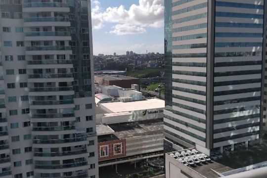 Varanda de apartamento para alugar com 1 quarto, 51m² em Caminho das Árvores, Salvador