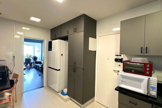 Cozinha de apartamento para alugar com 2 quartos, 92m² em Copacabana, Rio de Janeiro