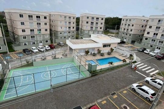 Vista de apartamento para alugar com 2 quartos, 46m² em Jardim das Margaridas, Salvador