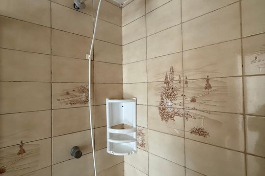 Banheiro social de apartamento à venda com 1 quarto, 31m² em Campos Elíseos, São Paulo