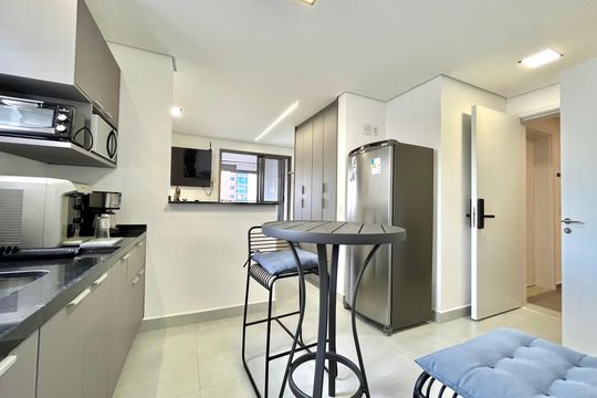Cozinha de kitnet/studio à venda com 1 quarto, 32m² em Vila da Saúde, São Paulo