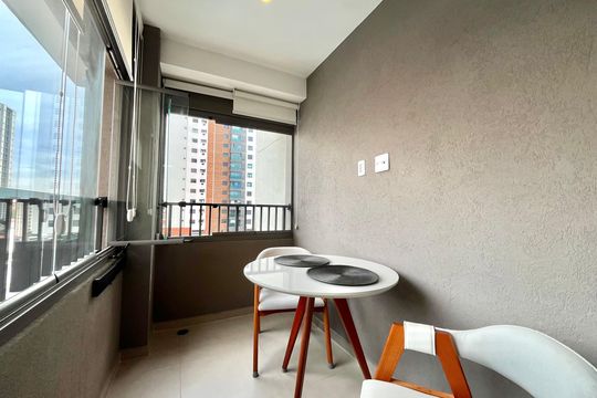 Varanda de kitnet/studio à venda com 1 quarto, 32m² em Vila da Saúde, São Paulo