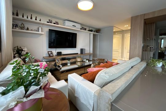 Sala de apartamento para alugar com 4 quartos, 260m² em Agronômica, Florianópolis