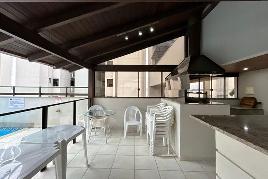 Área comum - Churrasqueira de apartamento para alugar com 4 quartos, 260m² em Agronômica, Florianópolis