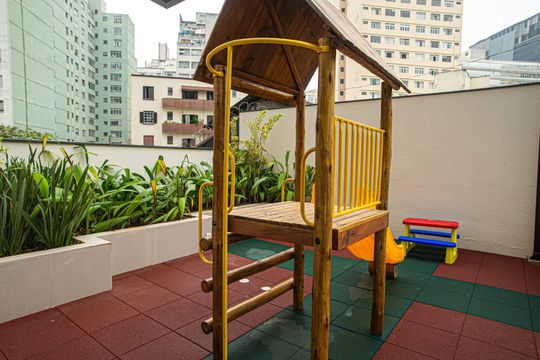 Área comum - Playground de apartamento à venda com 1 quarto, 25m² em Bela Vista, São Paulo