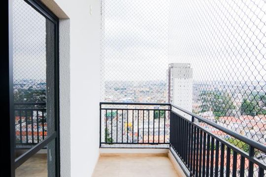 Varanda de kitnet/studio à venda com 1 quarto, 32m² em Vila Galvão, Guarulhos