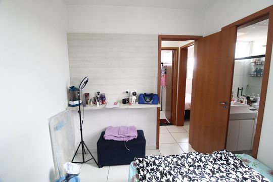 Quarto 2 - Suíte de apartamento para alugar com 2 quartos, 60m² em Granada, Uberlândia