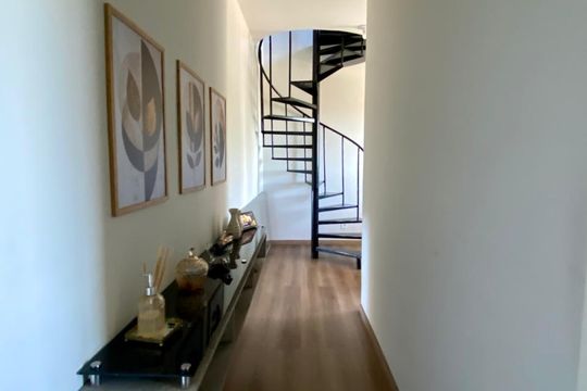 Corredor de Entrada de apartamento à venda com 4 quartos, 118m² em Chácaras, Betim