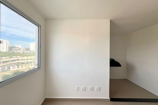 Sala de apartamento para alugar com 2 quartos, 48m² em Vila Satúrnia, Campinas