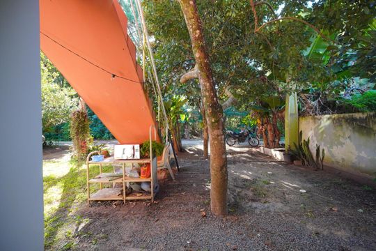 Patio de casa para alugar com 1 quarto, 44m² em São João do Rio Vermelho, Florianópolis