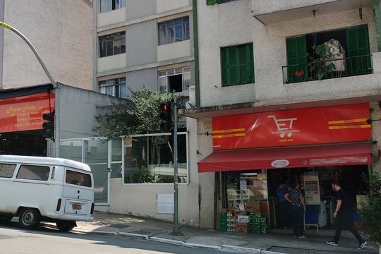 Fachada de apartamento à venda com 1 quarto, 40m² em Bela Vista, São Paulo