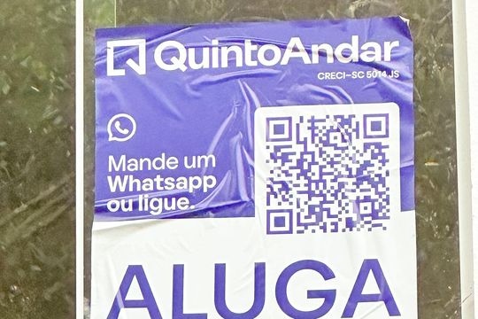 Plaquinha de apartamento para alugar com 1 quarto, 45m² em São João do Rio Vermelho, Florianópolis