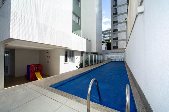 PISCINA de apartamento à venda com 2 quartos, 60m² em Gutierrez, Belo Horizonte