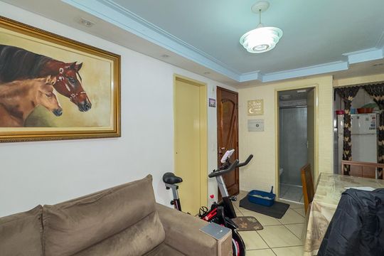 Sala de apartamento à venda com 3 quartos, 50m² em Parque Santo Antônio, São Paulo
