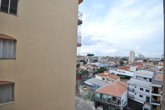 Vista da Sala de apartamento à venda com 2 quartos, 56m² em Vila Gustavo, São Paulo