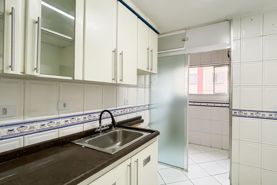Cozinha  de apartamento à venda com 2 quartos, 67m² em Jardim Nordeste, São Paulo
