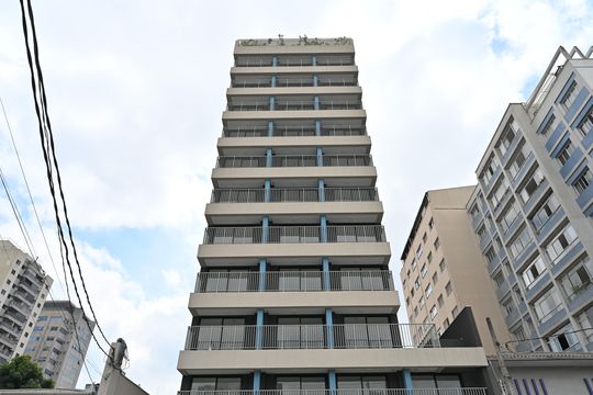 Fachada de kitnet/studio à venda com 1 quarto, 23m² em Vila Clementino, São Paulo