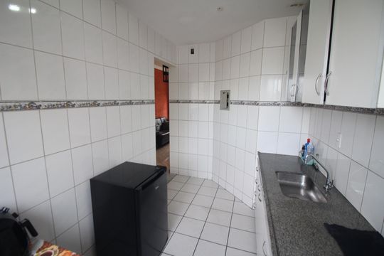 Cozinha de apartamento à venda com 3 quartos, 101m² em Bairro da Glória, Contagem
