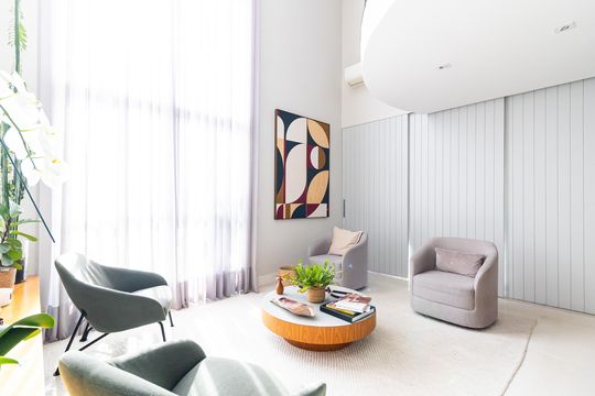Sala de apartamento à venda com 3 quartos, 165m² em Paraíso do Morumbi, São Paulo