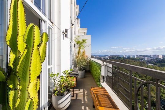 Varanda de apartamento à venda com 3 quartos, 165m² em Paraíso do Morumbi, São Paulo