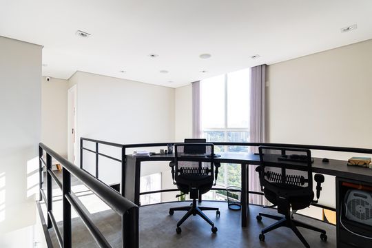 Área comum de apartamento à venda com 3 quartos, 165m² em Paraíso do Morumbi, São Paulo