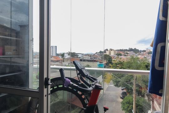 Varanda da Sala de apartamento à venda com 2 quartos, 52m² em Jardim Santo Antonio, São Paulo